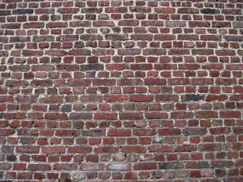 Fototapeta Ceglany mur czerwony.