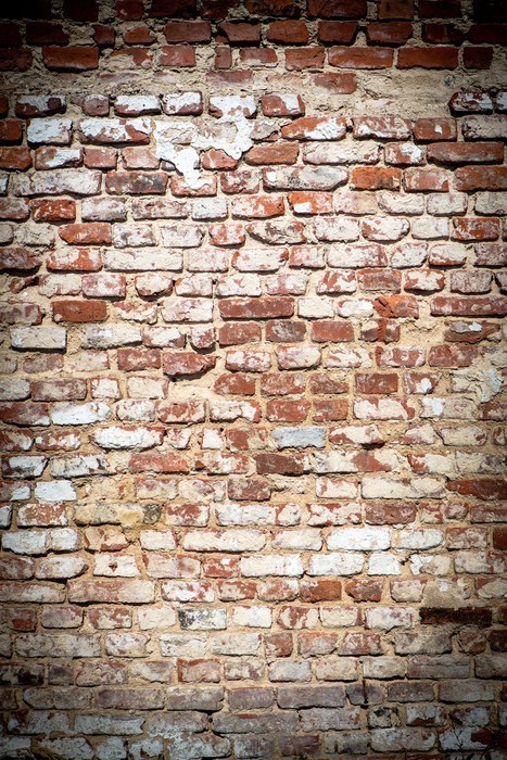 Fototapeta Mur ceglany z rocznika wygląd