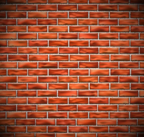 Fototapeta Czerwony mur z cegły