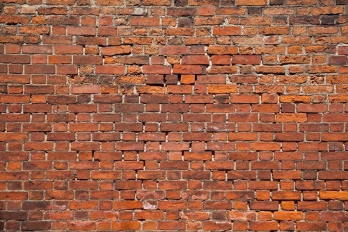 Fototapeta Czerwony mur z cegły