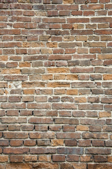 Fototapeta Stary ceglany mur