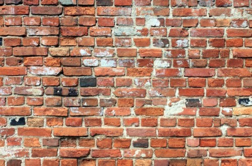Fototapeta Czerwony mur z cegły