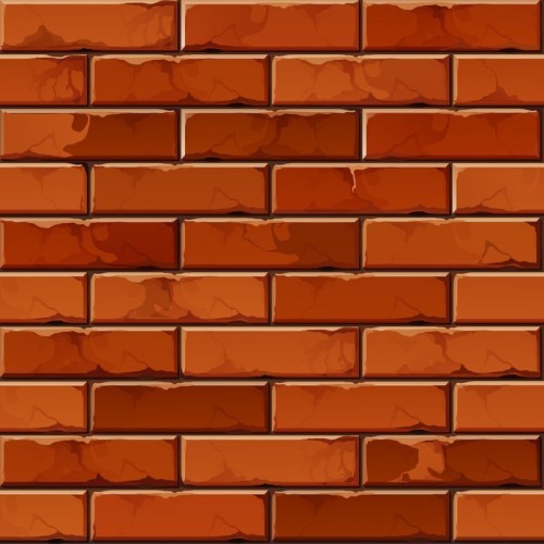 Fototapeta Wektor ceglany mur wzór tekstury tła