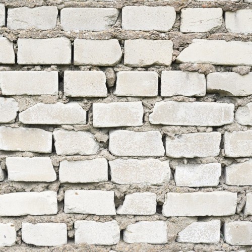 Fototapeta Stary biały mur ceglany fragment