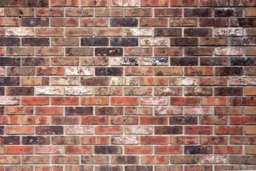 Fototapeta Ceglany mur - mur z cegły