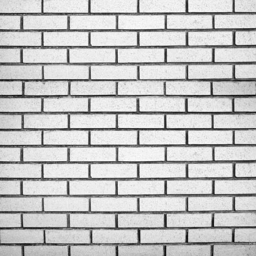 Fototapeta Bialy mur