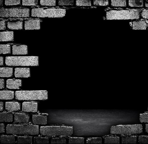 Fototapeta Uszkodzony mur