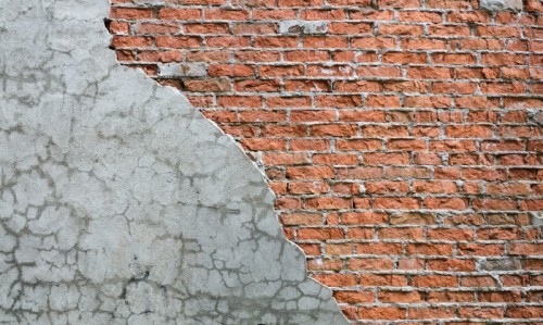 Fototapeta Pęknięty mur