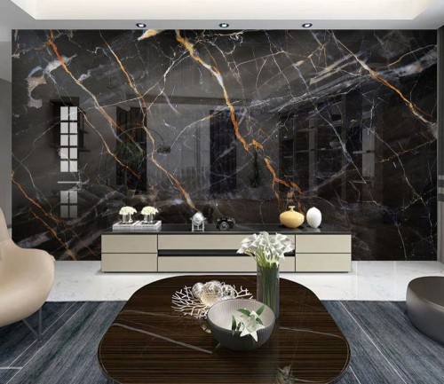 Fototapeta Złota płytka porcelanowa