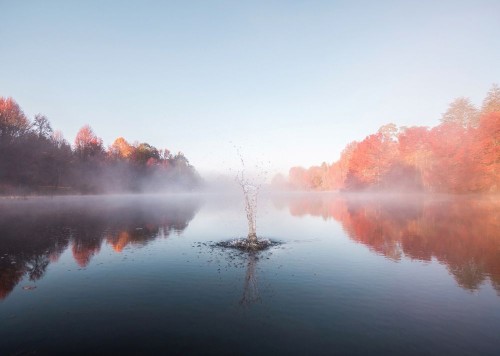 Fototapeta Odbicie, zjawisko atmosferyczne i Natura