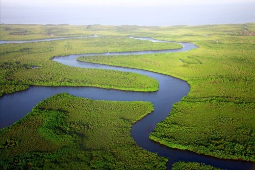 Fototapeta Naturalny krajobraz, zasoby wodne i Natura
