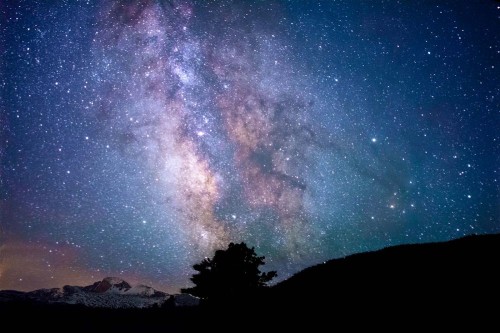 Fototapeta Niebo, galaktyka i atmosfera