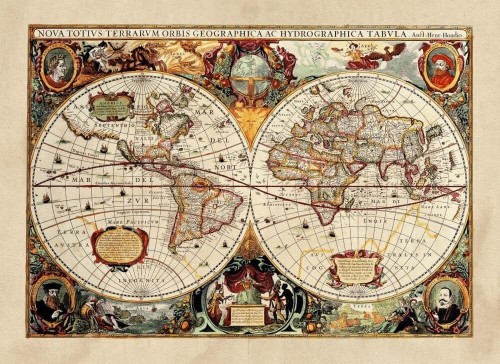 Fototapeta Mapa świata