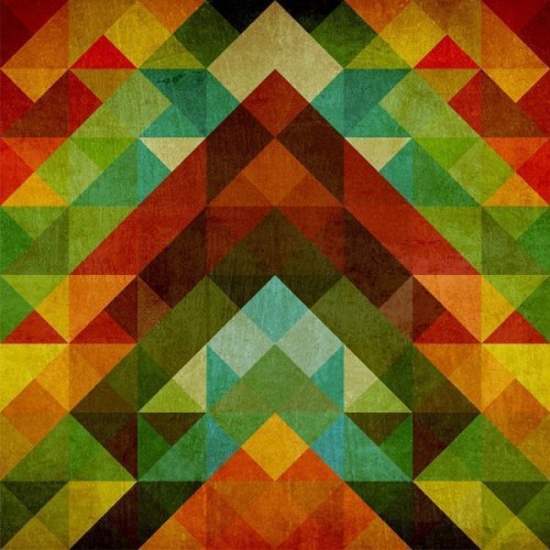 Fototapeta Jaskrawa geometria