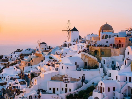 Fototapeta Santorini