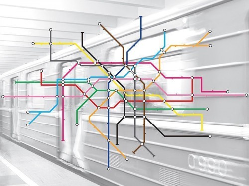 Fototapeta Metro