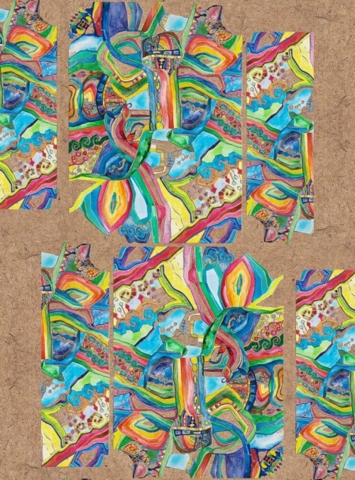 Fototapeta Kolory abstrakcja 