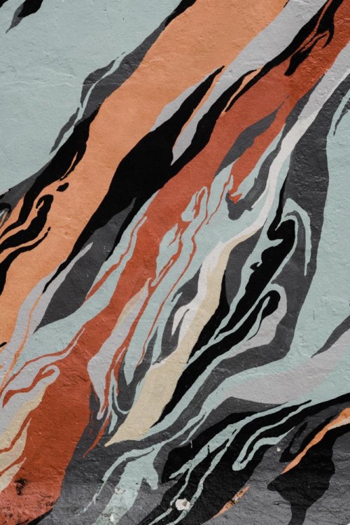 Fototapeta Pomarańczowy, geologia i wzór