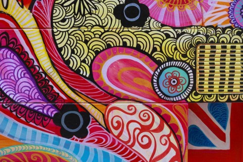 Fototapeta Wzór, sztuka psychedeliczna i Dzieła wizualne