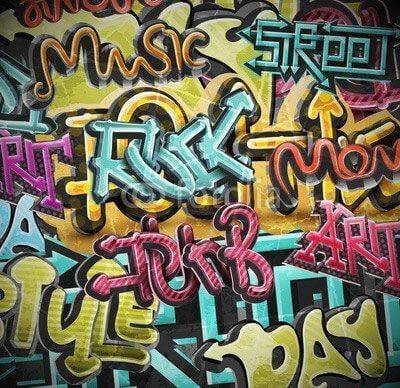 Fototapeta Miejska graffiti