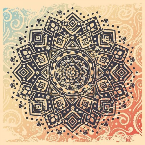 Fototapeta Wschodnia mandala