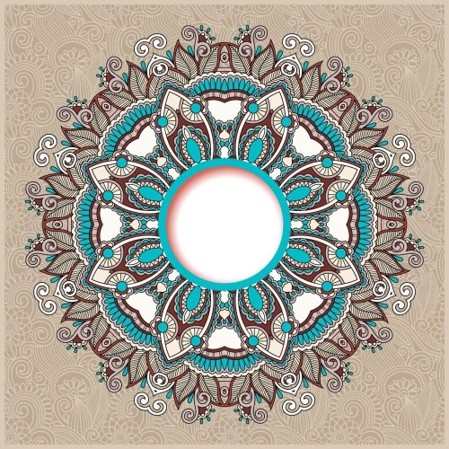 Fototapeta Różnokolorowa mandala