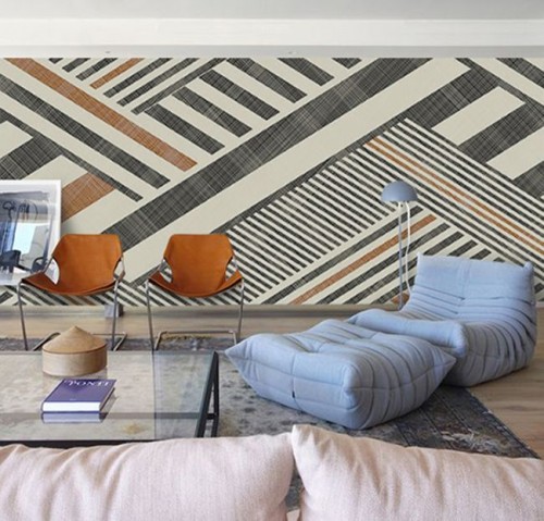 Fototapeta Sala, salon i Ściana