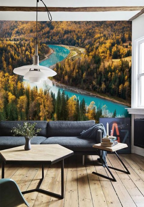 Fototapeta Natura, naturalny krajobraz i Ściana
