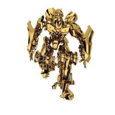 Fototapeta Złoty transformer