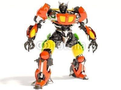 Fototapeta Robot-transformer