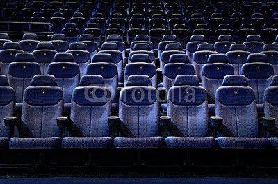 Fototapeta Ciemna sala