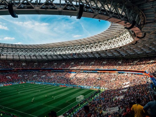 Fototapeta Sport przychodzi, stadion i arena