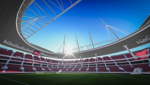 Fototapeta Sport przychodzi, stadion i arena
