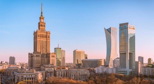 Fototapeta Rodzaj na Pałac Kultury