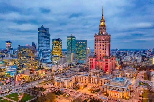 Fototapeta Pałac Kultury i Nauki