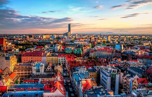 Fototapeta Panorama Wrocławia