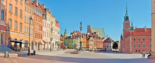 Fototapeta Rejon starej Warszawy