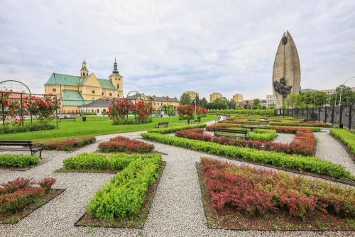 Fototapeta Ogród, ogród Botaniczny i punkt orientacyjny