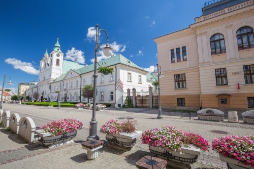 Fototapeta Własność, miasto i plac miejski