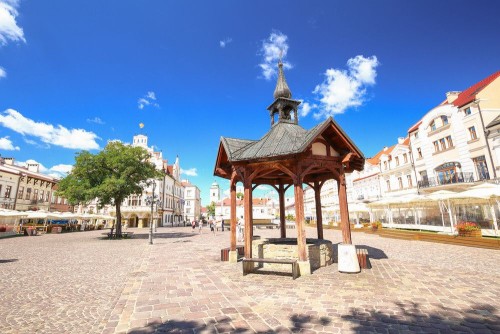 Fototapeta Niebo, miasto i miejsce publiczne