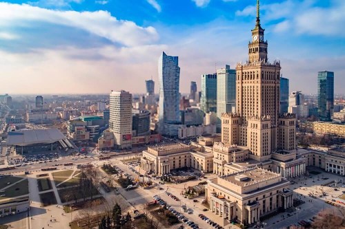 Fototapeta Pałac Kultury w Warszawie