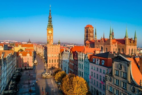 Fototapeta Miejski plac