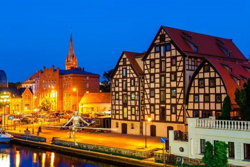 Fototapeta Architektura bydgoska