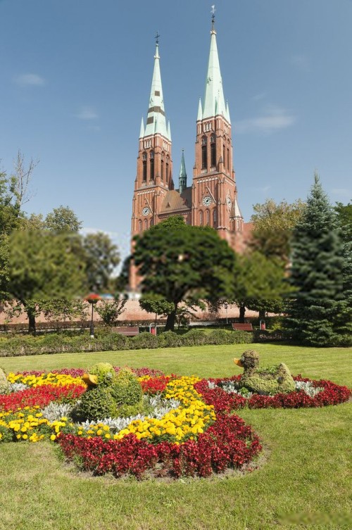Fototapeta Punkt orientacyjny, naturalny krajobraz i trawa