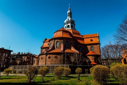 Fototapeta Cerkiew w historycznym rejonie Nikiszowiec