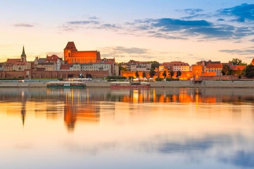 Fototapeta Poranek nad rzeką