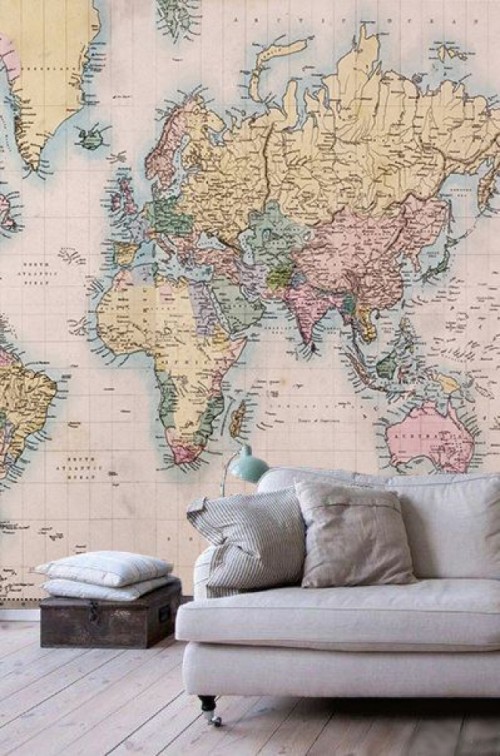 Fototapeta Mapa