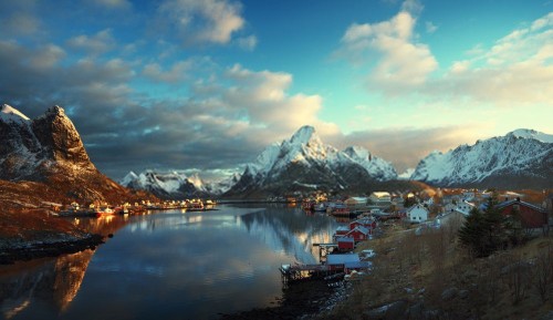 Fototapeta Naturalny krajobraz, Natura i niebo