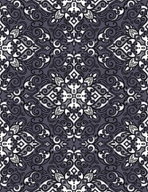 Fototapeta Wzór, projekt i monochromia