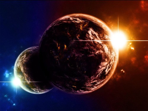 Fototapeta Planeta, obiekt astronomiczny i Ziemia